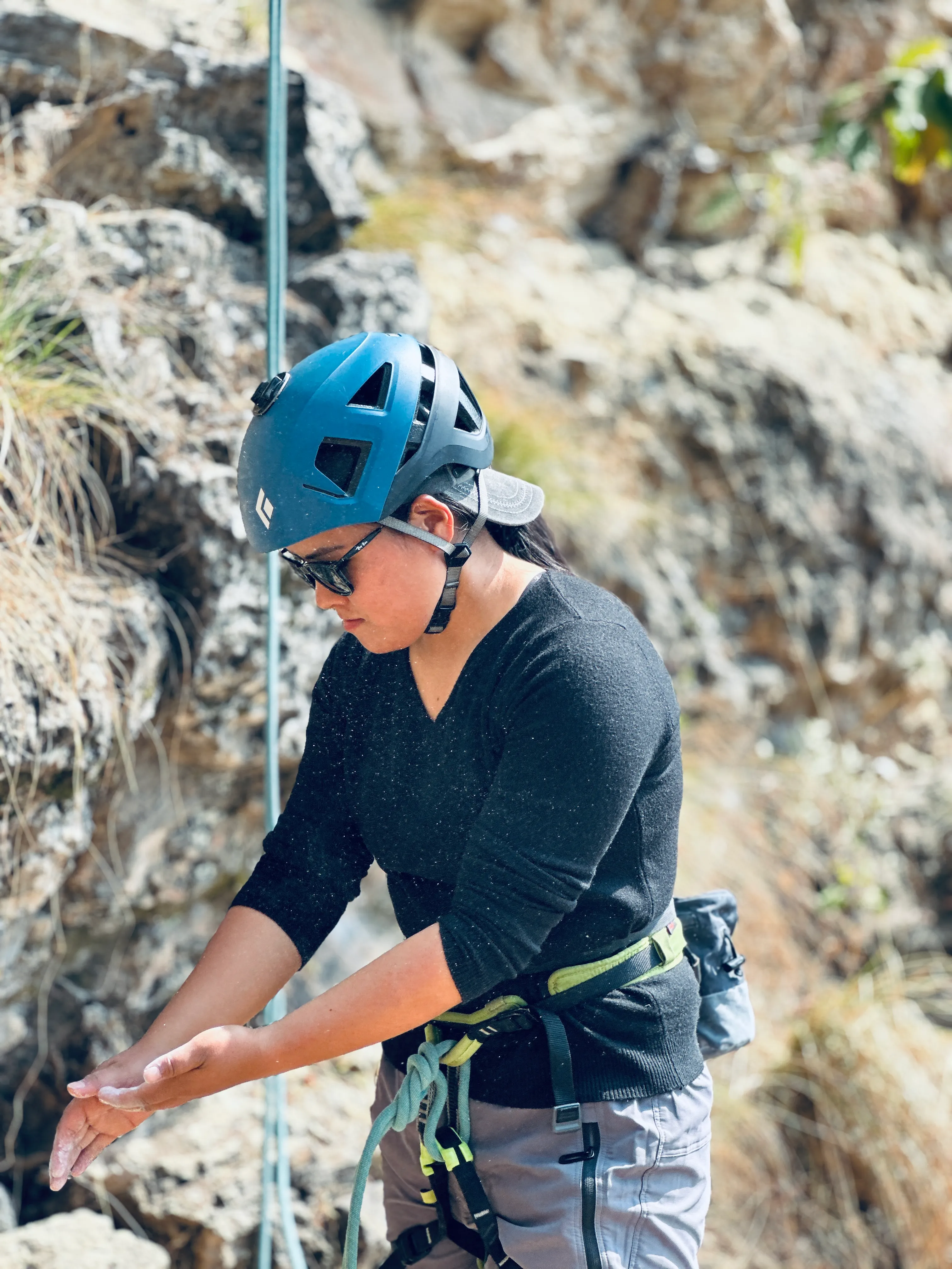 Rock Climbing Training for Everest